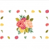 Hule antimanchas centro floral